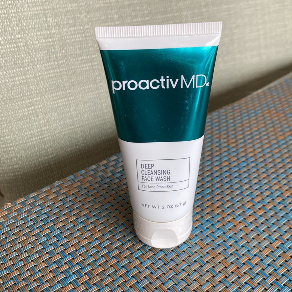 Sealed never used Proactive MD deep cleansing face wash.